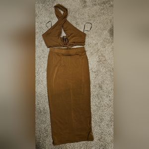 Small Cognac 2 piece set